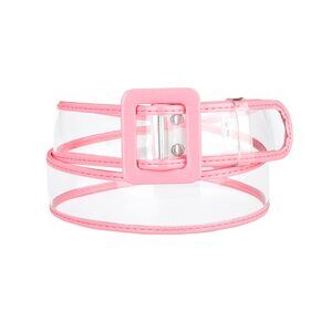 4947 Womens Clear Waist Belts, Plus Size Skinny Belt Waistband For Jeans